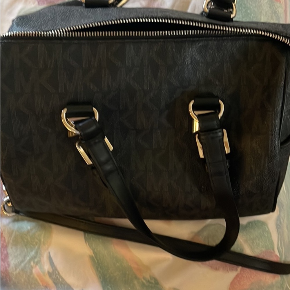 Black handbag